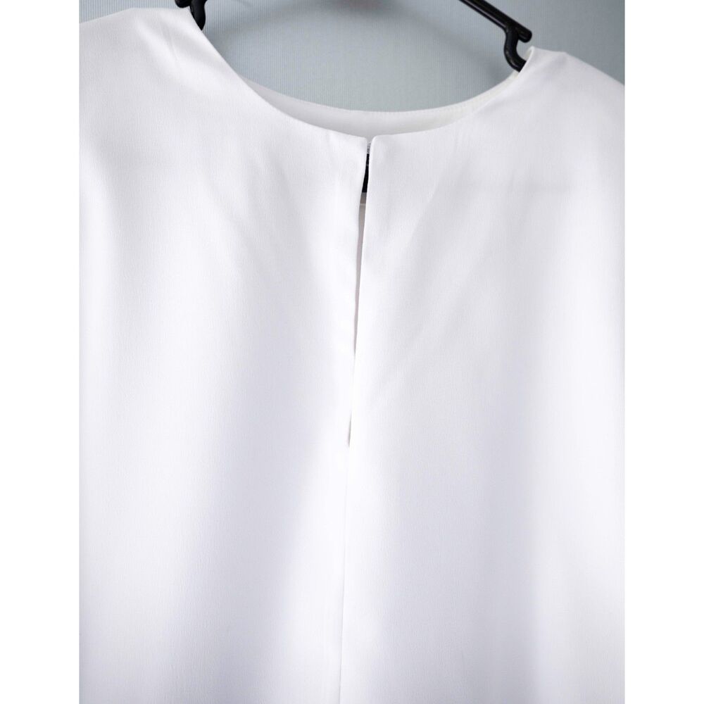 Intermix White Keyhole Neckline Split Back Long B… - image 6